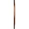 Ekena Millwork Andrea Ceiling Medallion (Fits Canopies up to 8"), Hnd-Painted Polished Copper, 12"OD x 8"ID x 1/2"P CM12ADPOS - alternate 3